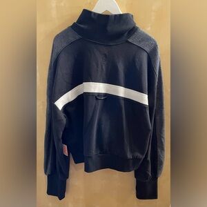 NWT FP Oversized Zip-up Jacket | size L | black